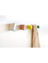 Coat rack wooden wall design pau407009