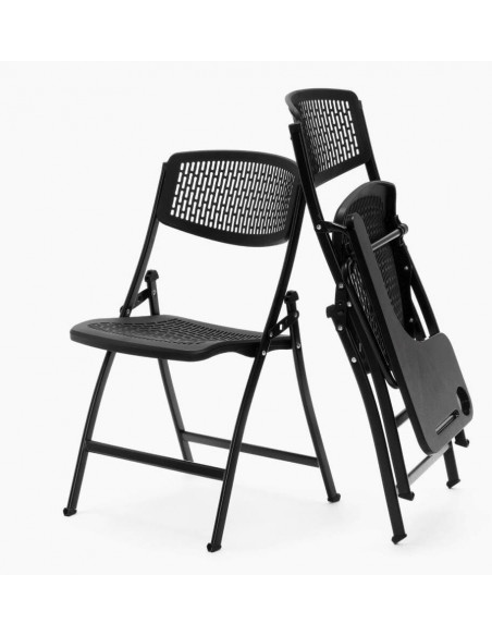 Folding chair with writing board sale