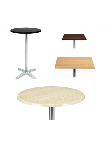 Stool tables for bar-Outdoor aluminum high table for stool ECO mho1092028