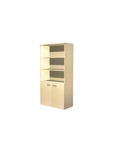 Armoire de bureau 180cm avec portes basses aca1101013