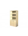 Armoire de bureau 180cm avec portes basses aca1101013