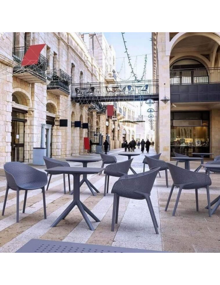 Cadeiras de esplanada para exterior Poltrona de terraço SKY arredondado sho1032098