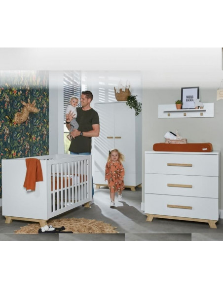 Berceau de 140 cm convertible en lit MI3 par MICUNA cpu2007005