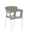 Armchair polypropylene stackable sho