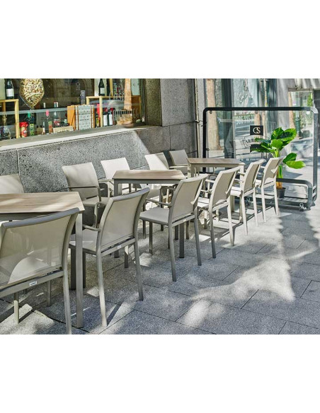 Biombo separador com floreiras para terraços mse1104002