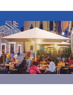 Aluminium crank sun umbrella 4x4 meters mpho2005006 2