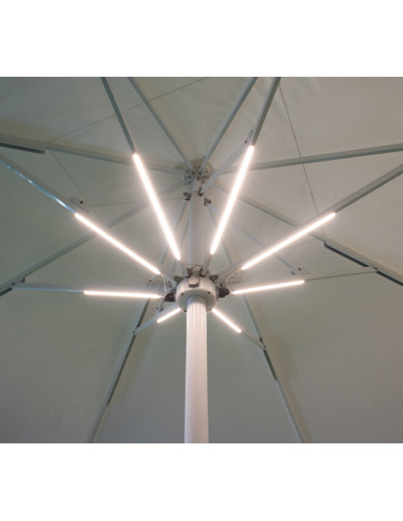 Aluminium crank sun umbrella 4x4 meters mpho2005006