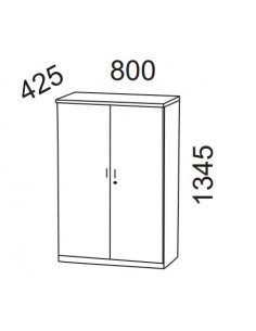 Medium size office cabinet with doors aca72006 2