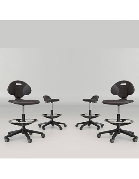 Cadeiras giratórias de escritório-Banco giratório de laboratório de elevaçao sop72023