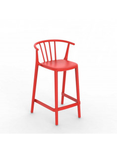 Taburetes de Bar-Taburete Altura Media apilable WOODY de RESOL sta1032062 2