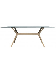Design table with glass VELA GARBAR mho1032066  Terrace outdoor tables