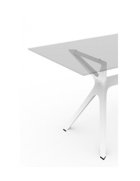 Tavoli da esterni Design tavolo VELA GARBAR con vetro mho1032066