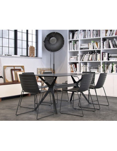 Mesas de esplanada Mesa de design com vidro mho1032066 2