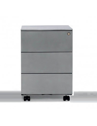 Metal drawers cabinet with wheels and lock aca2033001