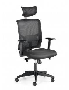 Silla de oficina giratoria con cabecero VIENA ste2033005