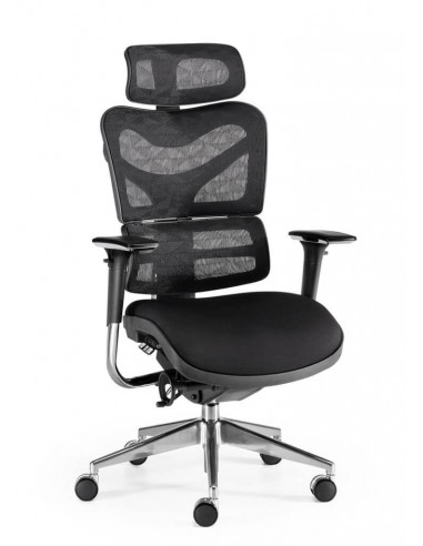 Swivel office chair mesh New Ergostone by Euromof ste2033009