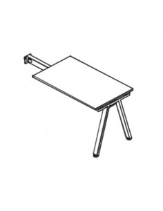 Ala para mesa de oficina ALFA mop1101059 2