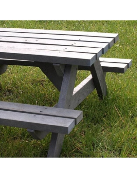 Conjunto de mesa de piquenique clássico em synterwood comp2018002