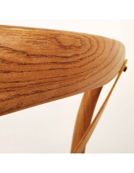 Scheda classica in legno Schienale incrociato sho2013001