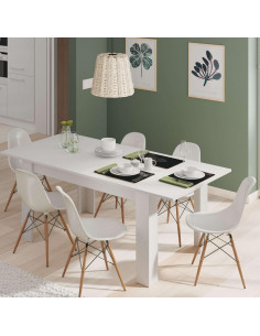 Mesa de comedor extensible ECO PRACTICO BRILLO msa2010001 2