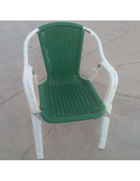 Sillón apilable de terraza CLASIC en ratán sintético sho2036017