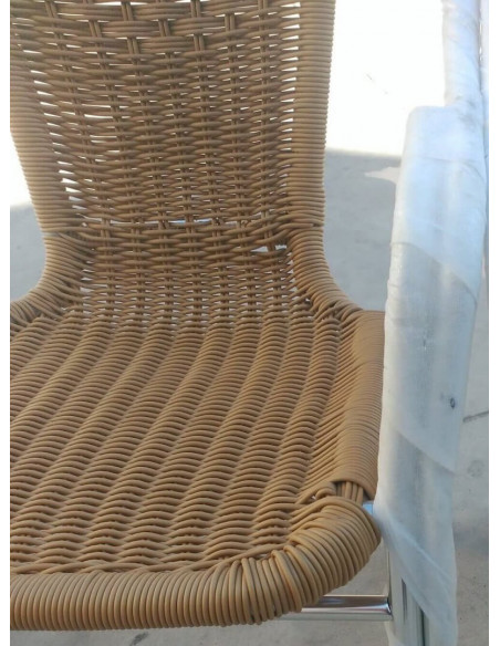 Aluminium bistrot armchair Clasic sho2036017