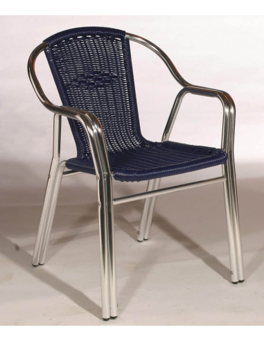 Aluminium bistrot armchair Clasic sho2036017