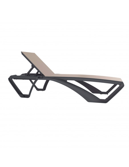 Lettino da sole textilene Marina Club RESOL sho1032054