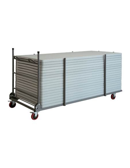 Carrinho dobrável e extensível para mesas de catering dobráveis ​​de 90 cm mpl1061031