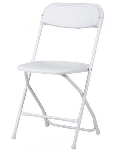 White ALEX folding chair sta1040001 