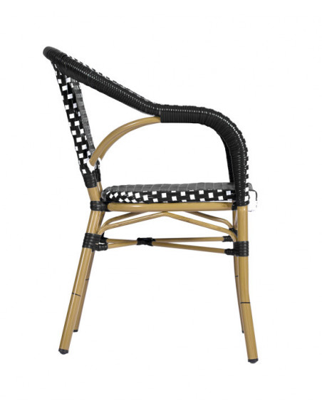 Fauteuil Parisien de terrasse pour bar et café 2201 sho1092031