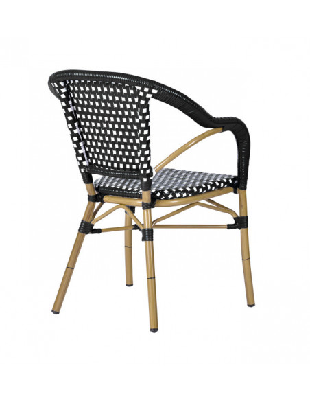 Poltrona de terraço parisiense para bares e cafés 2201 sho1092031