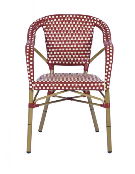 Poltrona de terraço parisiense para bares e cafés 2201 sho1092031