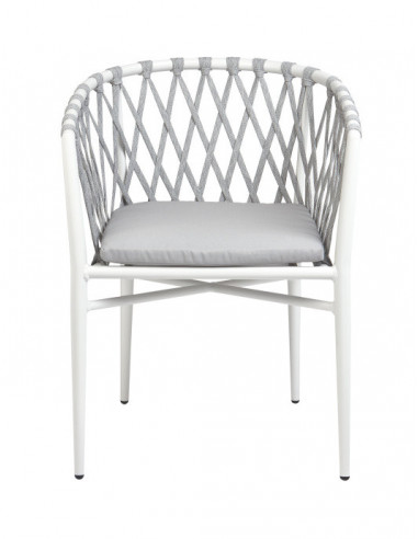 Modern terrace armchair for bar and café Rope 2211 sho1092033