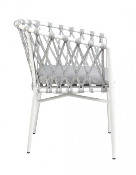 Terrace armchair for bar and café Rope 2211 sho1092033