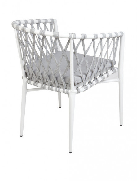 Terrace armchair for bar and café Rope 2211 sho1092033