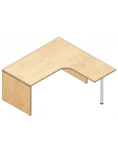 Scrivania d'angolo 160x160cm QUO da MUBBAR mop1101061 2