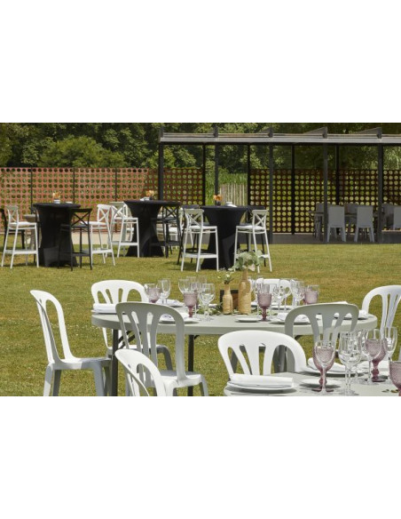 Cadira apilable de càtering per a banquets sho1032066  Mobles plegables