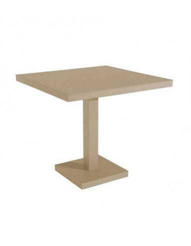 Table en aluminium avec pied central Barcino RESOL mho1032038