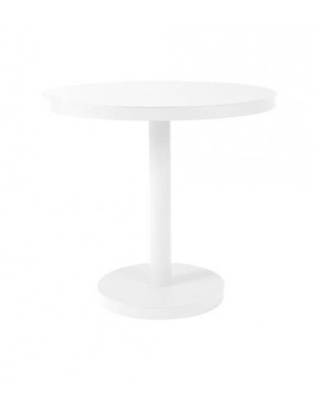 Mesa exterior de  aluminio redonda Barcino Resol mho1032040  Mesas de Terraza