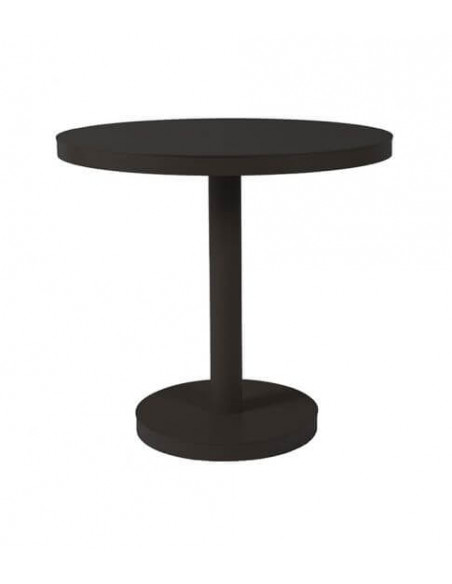 Mesa exterior de  aluminio redonda Barcino Resol mho1032040  Mesas de Terraza