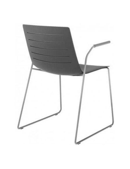 Cantilever chair with armrests SKIN by Resol sho1032090