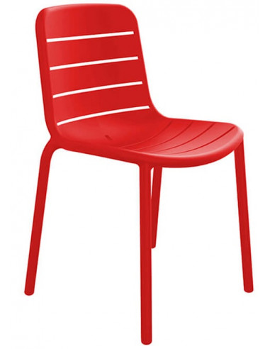 Stackable colored chair GINA by Resol sho1032075