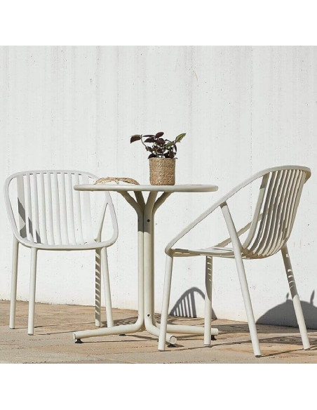 Taula de terrassa de bar rodona Bini de Resol mho1032067