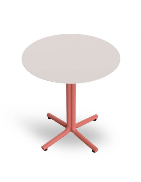 Taula de terrassa de bar rodona Bini de Resol HPL mho1032068