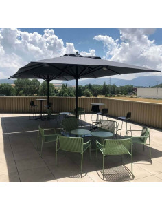 Para-sols de 4x4 metres TOP MÀSTER per a terrasses de bars i resaturants pho2005006 2