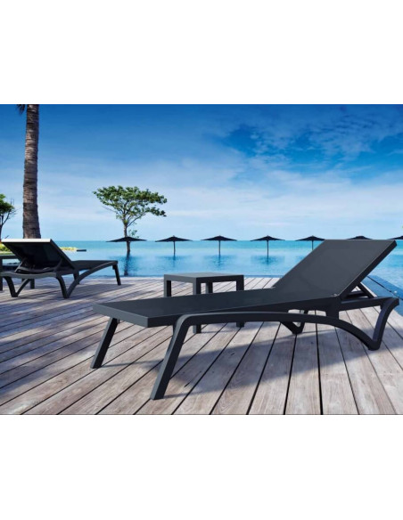 Lettino da sole textilene Pacific de SIESTA sho1061077