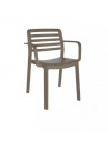 Silla apilable con brazos WIND de GARBAR sho1032103