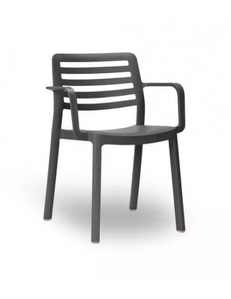 Silla apilable con brazos WIND de GARBAR sho1032103