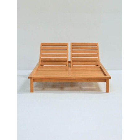 Tumbona doble de madera CHILLOUT sho2005010